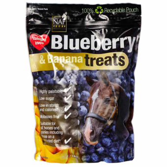 Blueberry & Banana Horse Treats 1kg