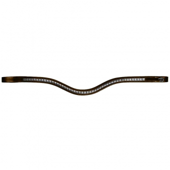 Rubber Reins 13mm NE Brown