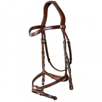 X-Fit Anatomical Bridle NE Brown