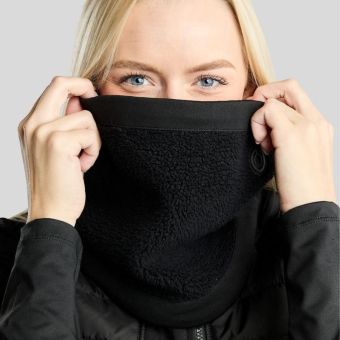 Neck Warmer MoEva Teddy Black
