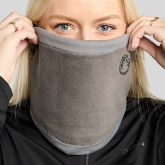 Neck collar MoEllie Fleece Crystals Grey