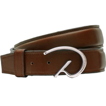 Leather Belt Classic D Brown