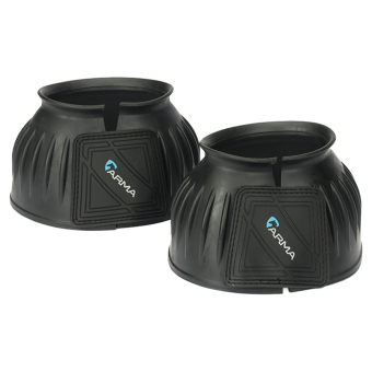 Rubber Bell Boots Black