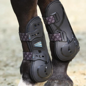 Carbon Tendon Tendon Boots Black