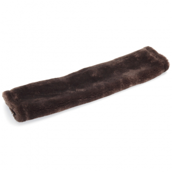 Saddle Girth Cover SupaFleece Sleeve Brown