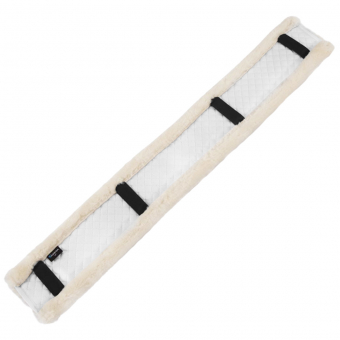 Saddle Girth Sleeve SupaFleece GP White