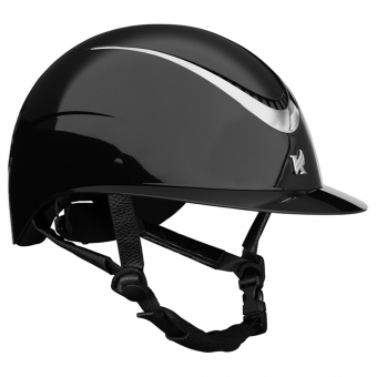 Riding Helmet Alina Ellipse Glossy Black/Gun Metal