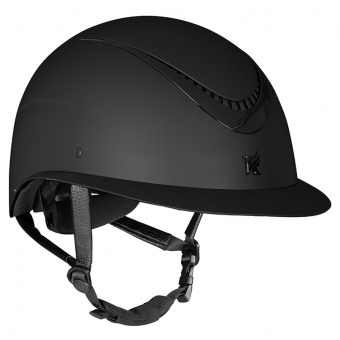 Riding Helmet Elisa Ellipse Matte Black/Black