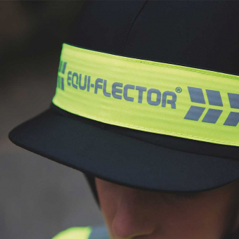 Helmet Reflective Band Yellow