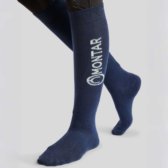 Riding Socks Bamboo Navy Blue