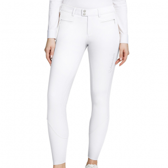 Riding Breeches Adele Knee-Grip White