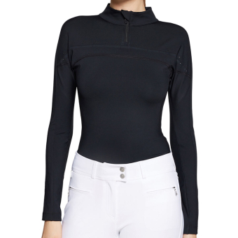 Performance Shirt Amber 1/2 Zip Black