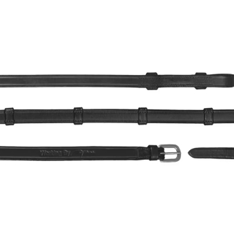 Leather Reins Working Collection Black