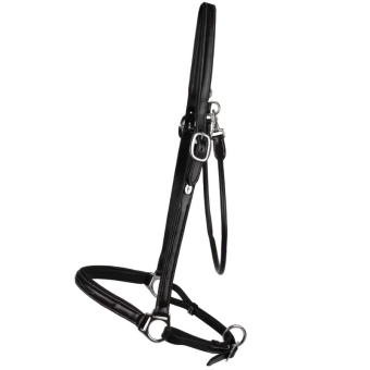 Grooming Halter Leather WBD Black