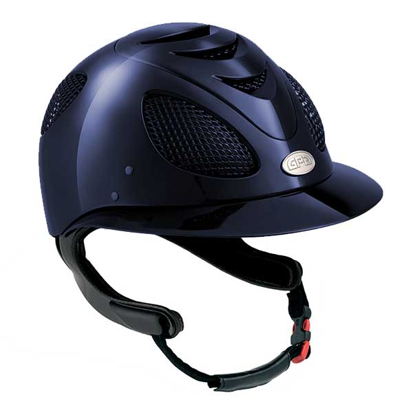 First Lady Concept Glossy Helmet Navy in the group Riding Equipment / Riding Helmets / Wide Peak Riding Helmets at Equinest (sflconspeMa_r)