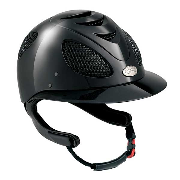 First Lady Concept Glossy Helmet Black in the group Riding Equipment / Riding Helmets / Wide Peak Riding Helmets at Equinest (sflconspeSv_r)