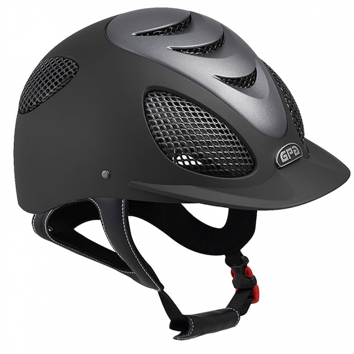 Speed Air 2X Black/Titanium in the group Riding Equipment / Riding Helmets / Standard Visor Riding Helmets at Equinest (speedair2x_ST_r)