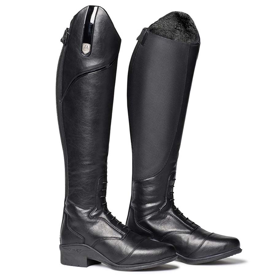 Mountain Horse Winter riding boots Veganza Winter Black Equinest