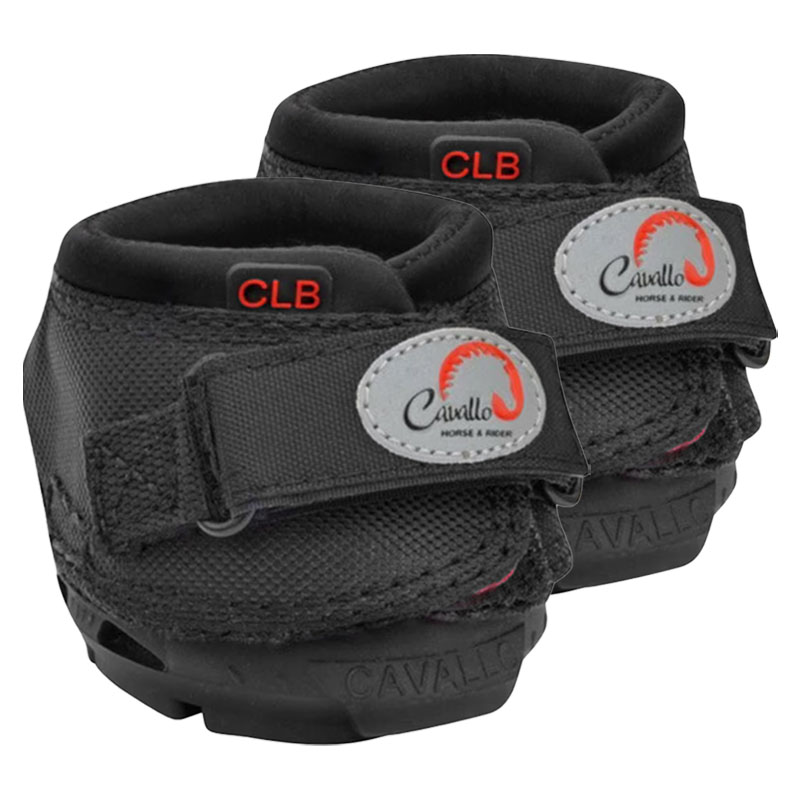 Cavallo Hoof Boots Hoof Boots CLB 2 pack Regular Black Equinest