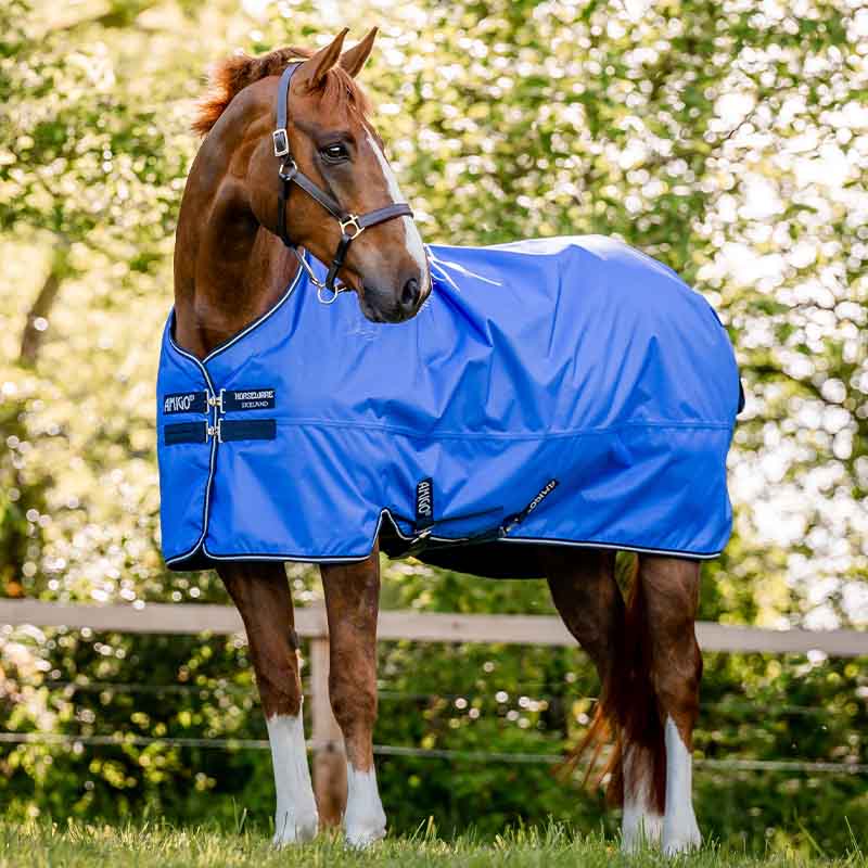 Horseware Rain Sheet Amigo Hero Ripstop 50g Blue/Navy Blue → Equinest