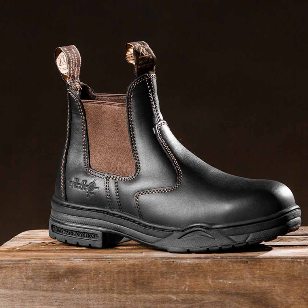 Jodhpur Protective Steel Toe Black/Brown