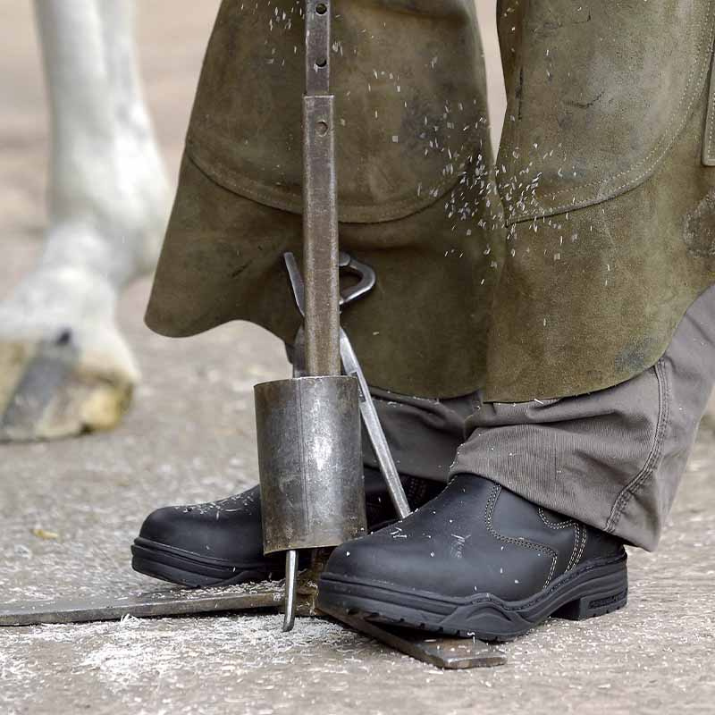 Jodhpur Protective Steel Toe Black/Brown