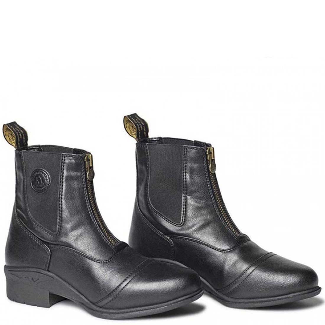 Jodhpur Boots Veganza Zip Black