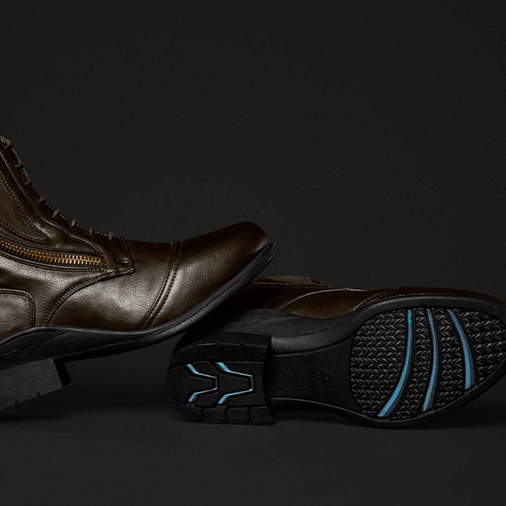 Jodhpur Boots Veganza Side Zip Paddock Brown 