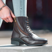 Jodhpur Boots Veganza Side Zip Paddock Brown Jodhpur Boots Veganza Side Zip Paddock Brown