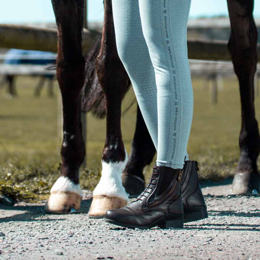 Jodhpur Boots Veganza Side Zip Paddock Brown 