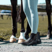 Jodhpur Boots Veganza Side Zip Paddock Brown Jodhpur Boots Veganza Side Zip Paddock Brown