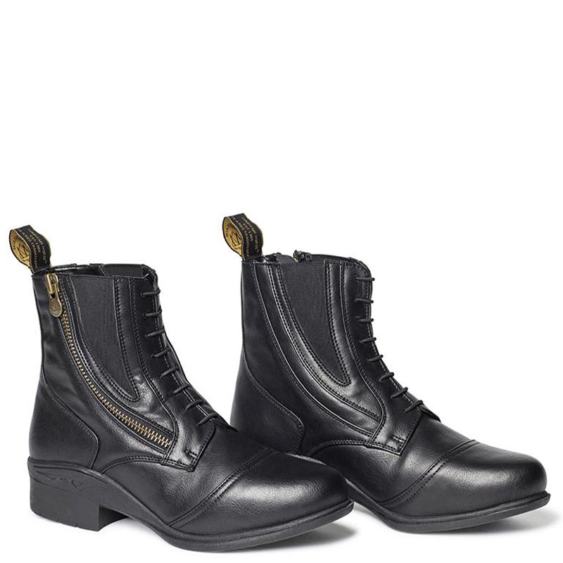 Winter Jodhpur Boots Veganza Winter Side Zip Paddock Black