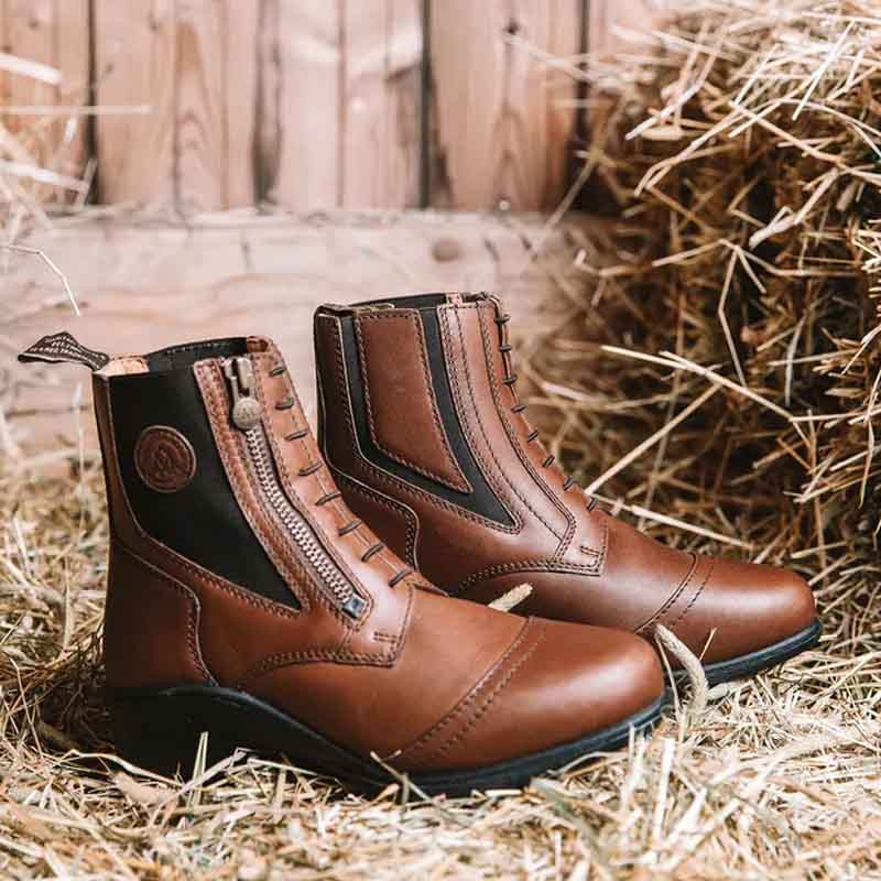 Jodhpur Boots Valkyria Side Zip Paddock Brown