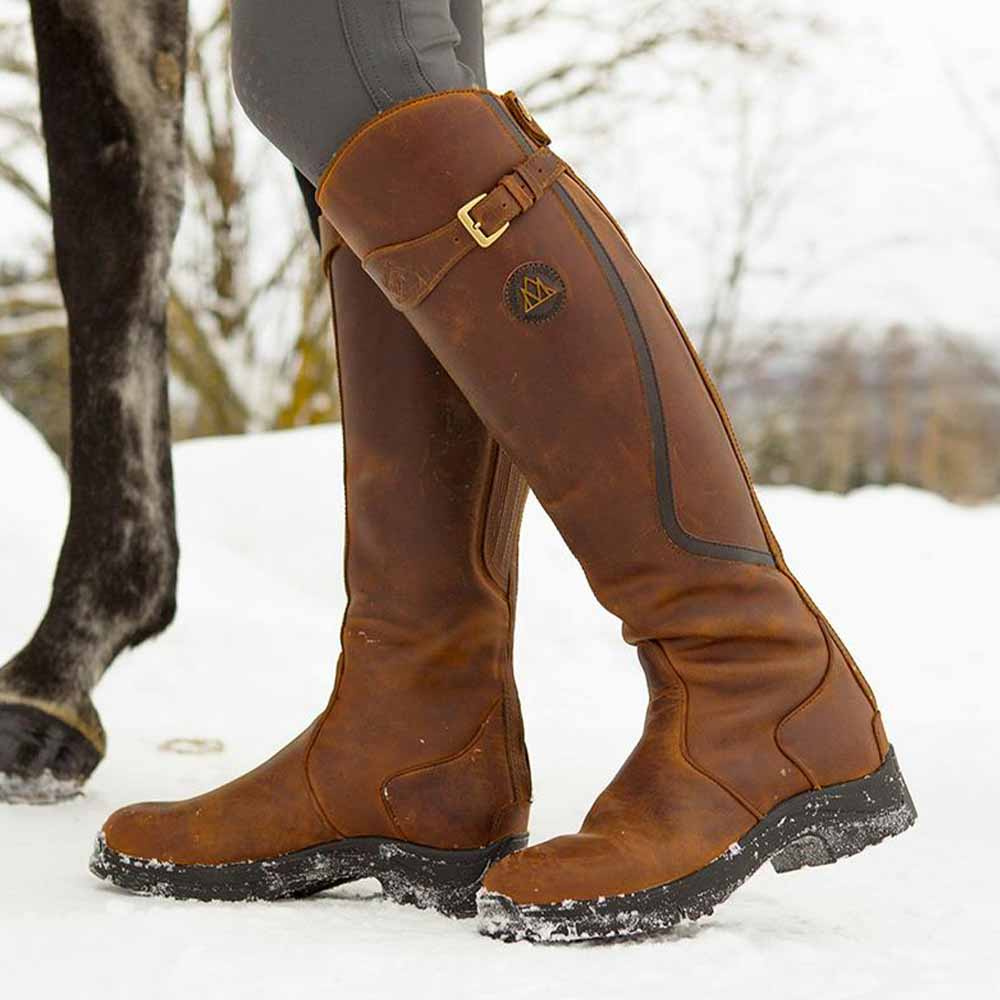 Winter Riding Boots Snowy River Brown