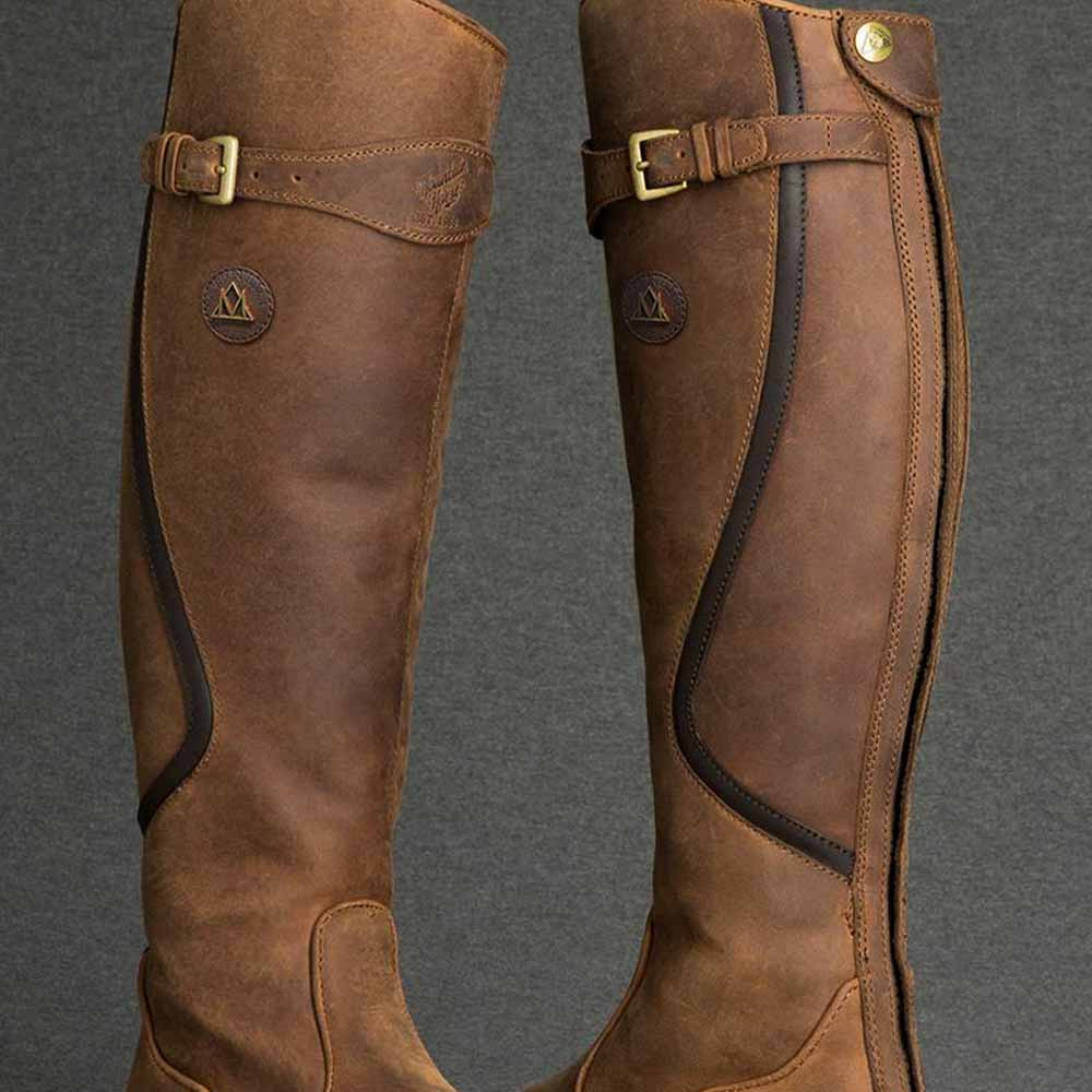 Winter Riding Boots Snowy River Brown