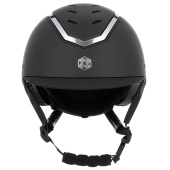 Riding Helmet Kylo Matte Black/Silver Riding Helmet Kylo Matte Black/Silver