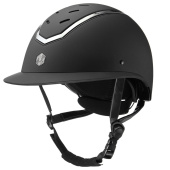 Riding Helmet Kylo Matte Wide Peak Black/Silver Riding Helmet Kylo Matte Wide Peak Black/Silver
