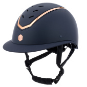 Riding Helmet Kylo Matte Wide Peak Navy/Rose Gold Riding Helmet Kylo Matte Wide Peak Navy/Rose Gold