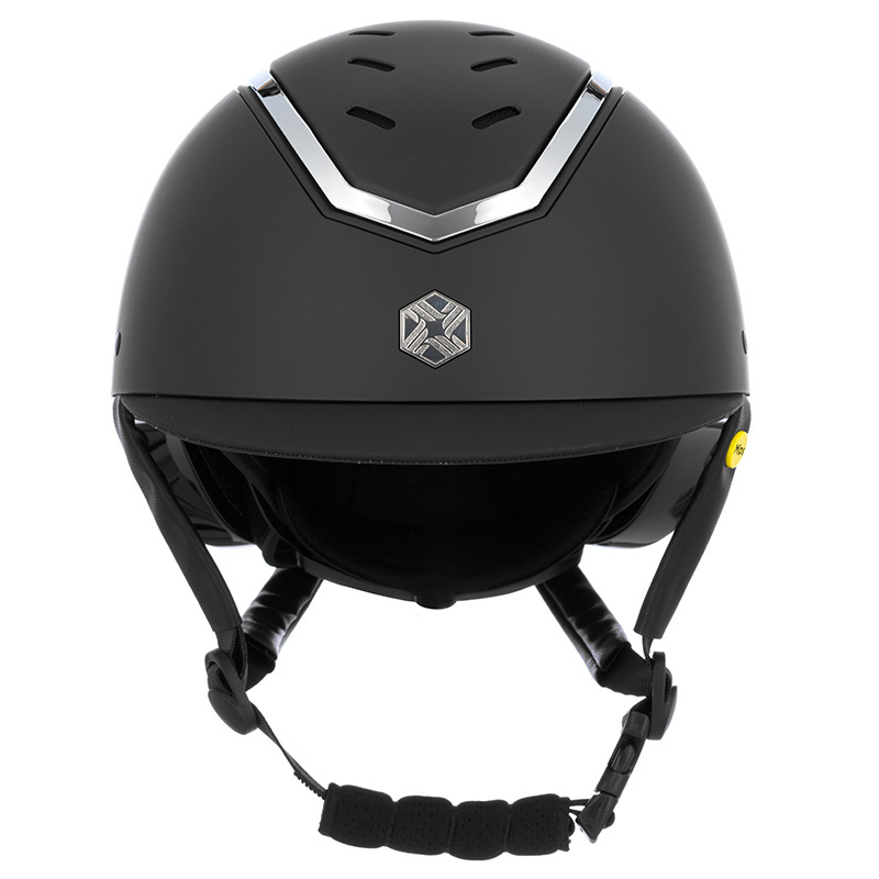 Riding Helmet MIPS Kylo Matte Black/Silver 