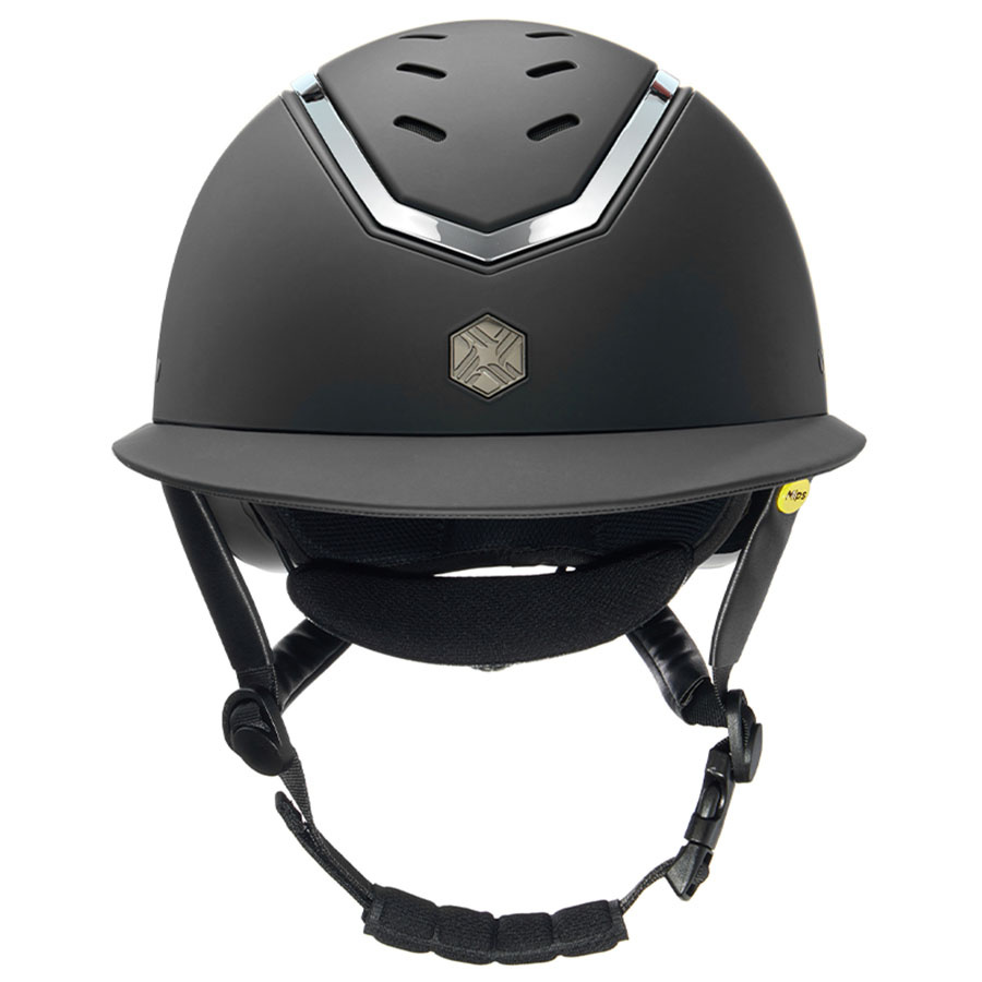 Riding Helmet MIPS Kylo Matte Wide Peak Black/Silver 