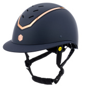Riding Helmet MIPS Kylo Matte Wide Peak Navy/Rose Gold Riding Helmet MIPS Kylo Matte Wide Peak Navy/Rose Gold