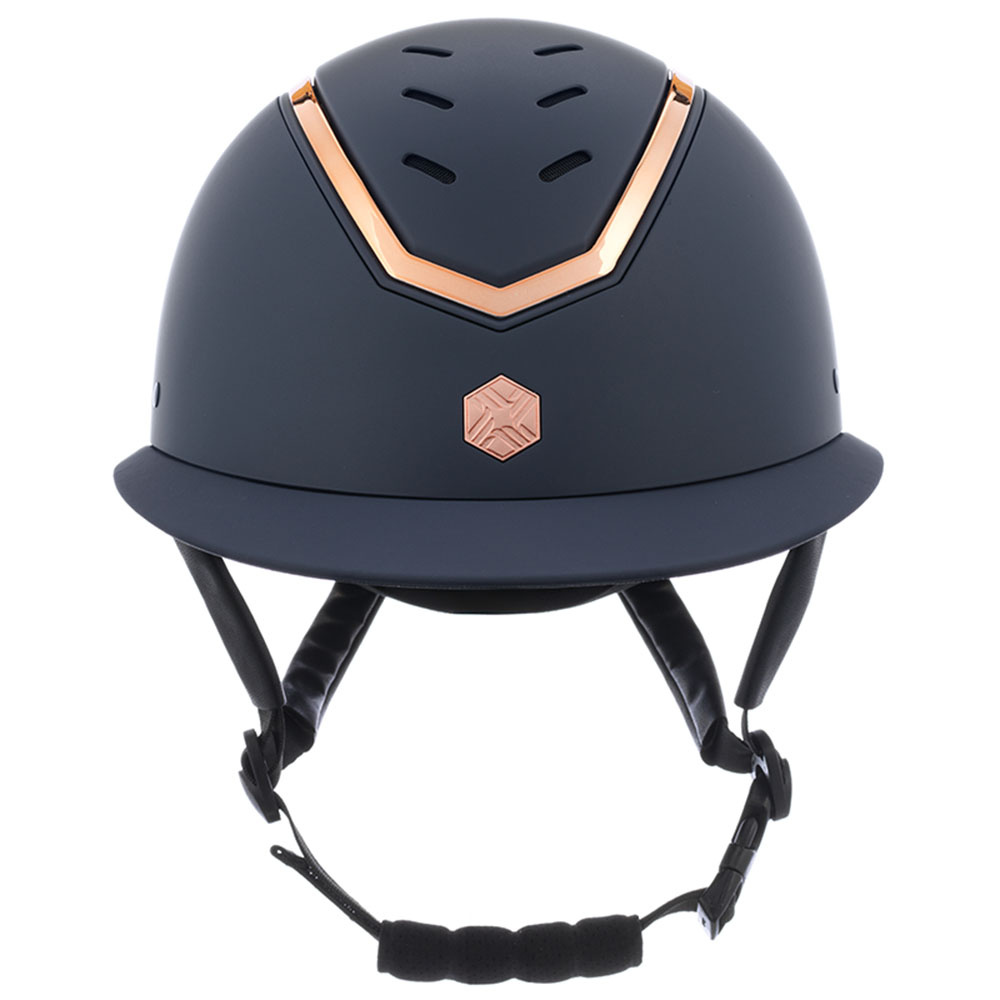 Riding Helmet MIPS Kylo Matte Wide Peak Navy/Rose Gold