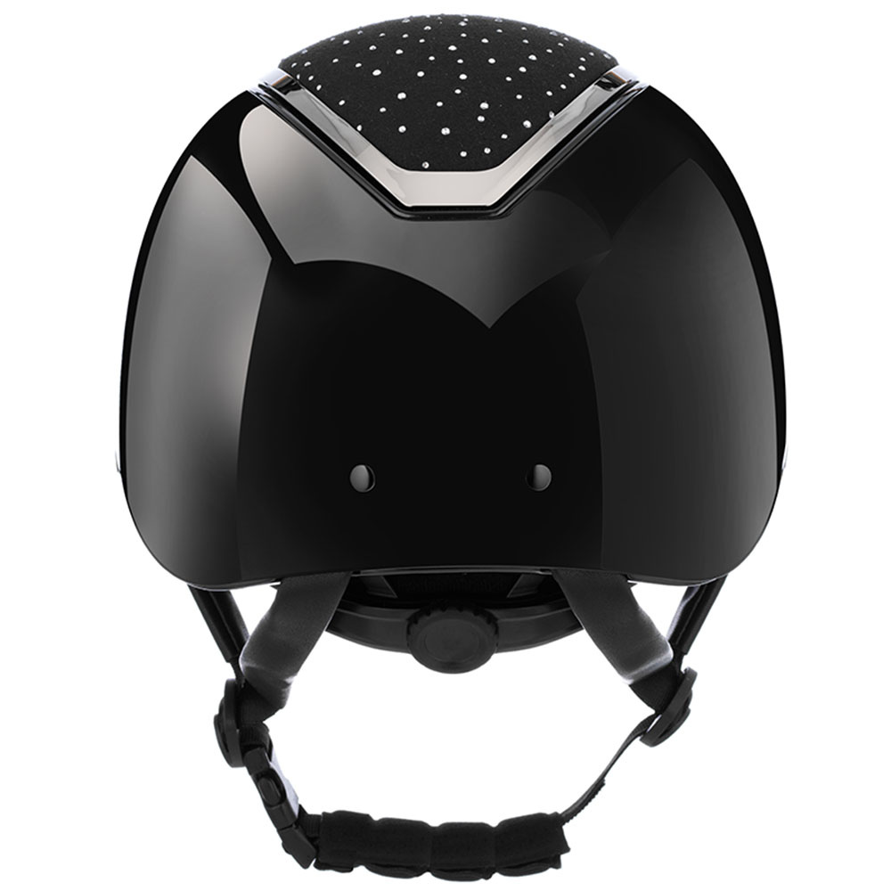 Riding Helmet Kylo Gloss Crystal Black/Chrome