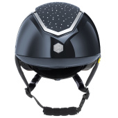 Riding Helmet MIPS Kylo Gloss Crystal Navy/Brown Riding Helmet MIPS Kylo Gloss Crystal Navy/Brown