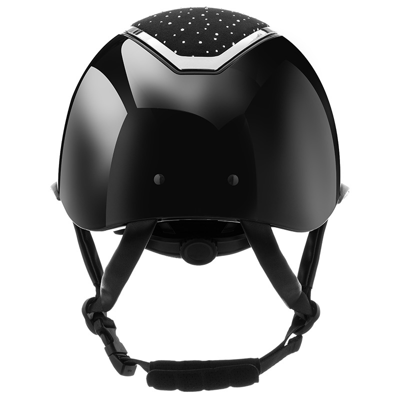 Riding Helmet MIPS Kylo Gloss Wide Peak Crystal Black/Chrome
