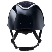 Riding Helmet MIPS Kylo Gloss Wide Peak Crystal Navy/Brown Riding Helmet MIPS Kylo Gloss Wide Peak Crystal Navy/Brown