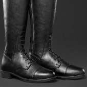 Tall Boots Veganza Young Black