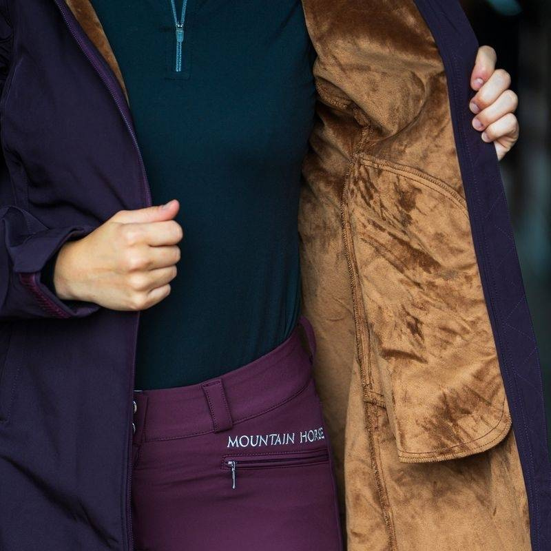 Riding Parka Stella Softshell Dark Bordeaux