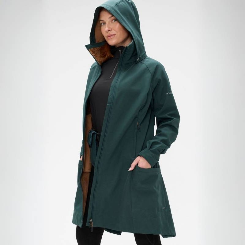 Riding Parka Stella Softshell Pine Green