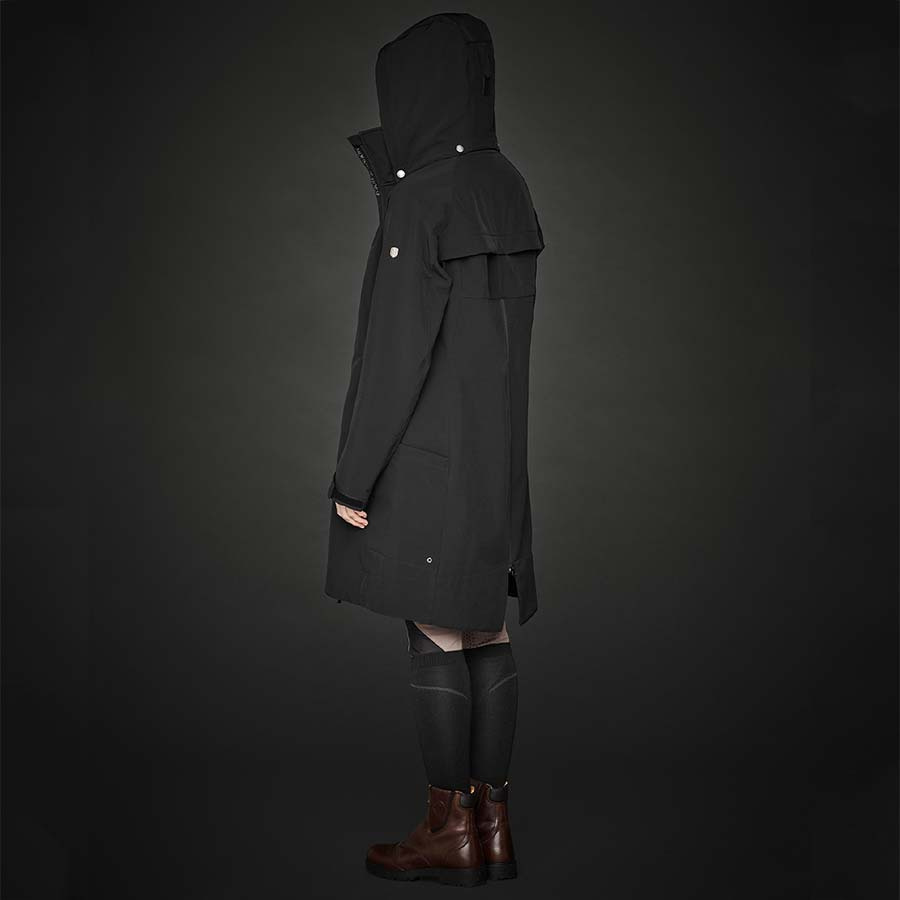 Riding Coat Stella Softshell Parka Black